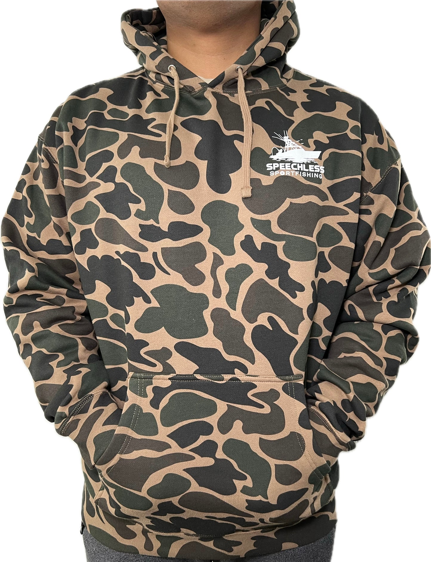 Speechless Hooded Pullover - Camo