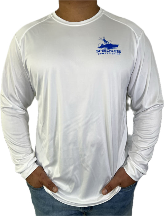 Speechless Sun Protection UPF 50+ Long Sleeve - White