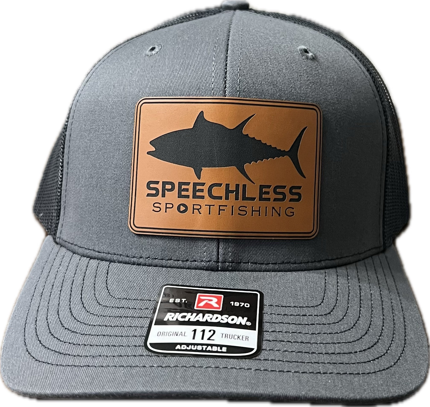 Charcoal Grey Speechless Snapback