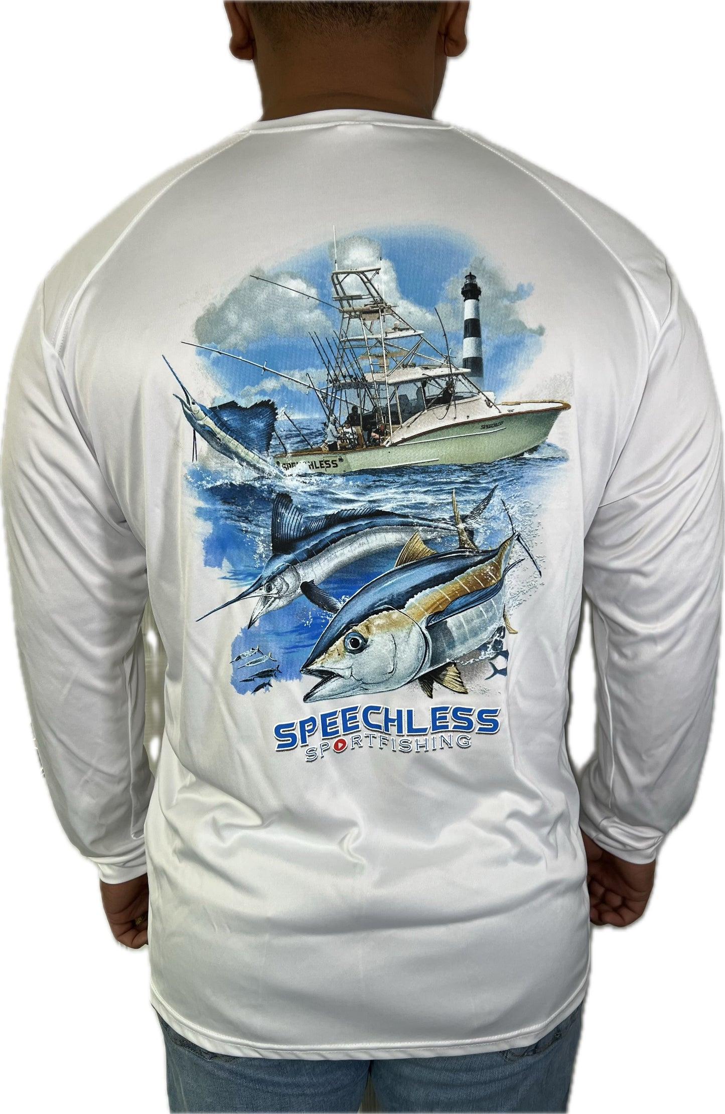 Speechless Sun Protection UPF 50+ Long Sleeve - White